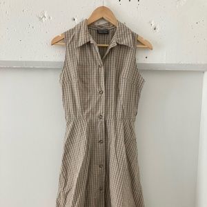 Cotton button up dress